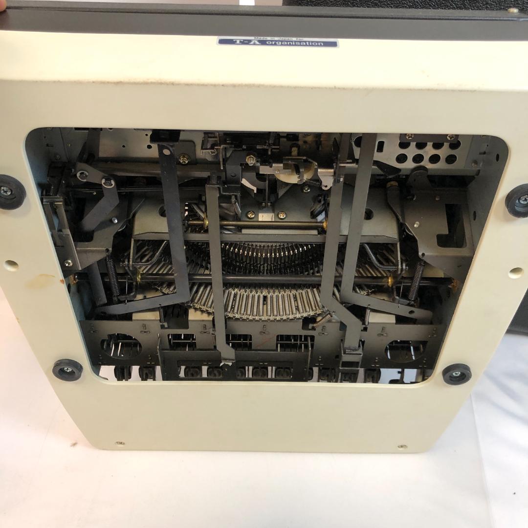 タイプライター ADLER junior 12 動作確認済 日本製 アンティーク
