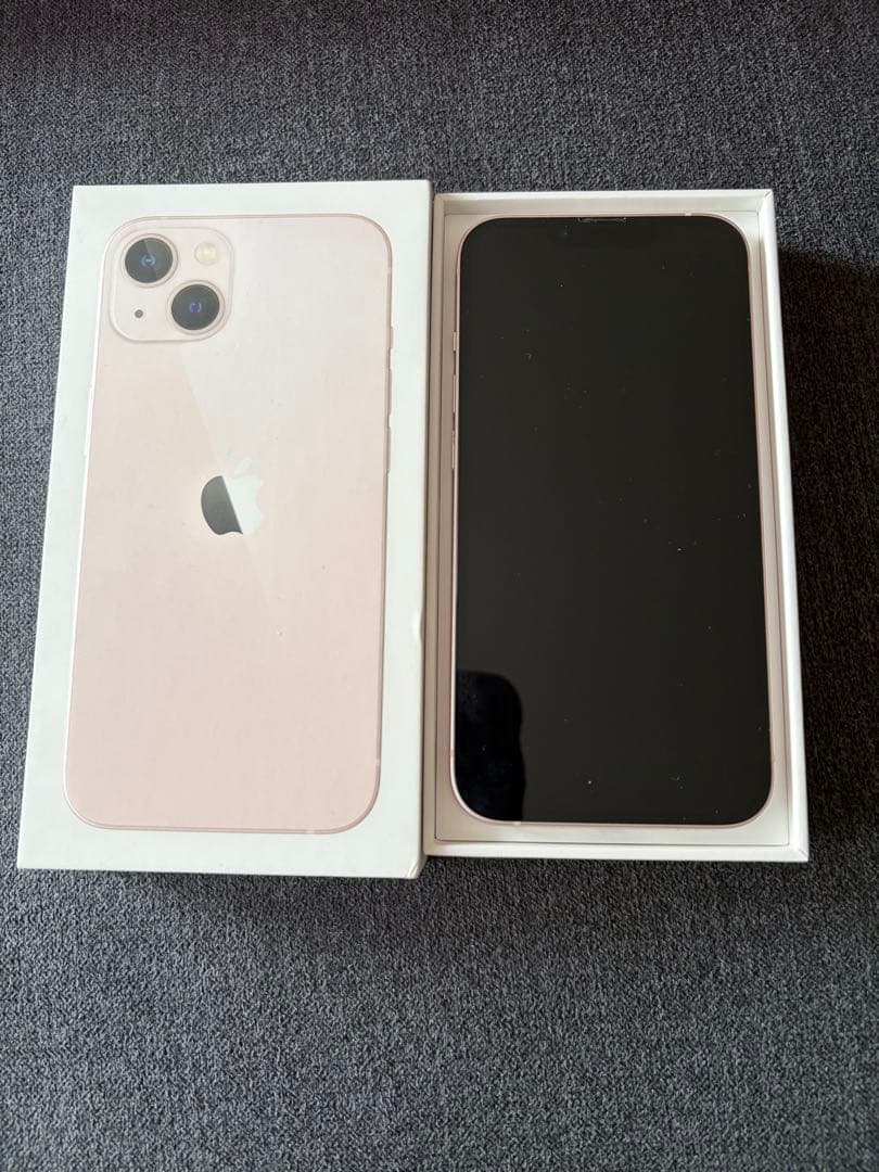 美品iPhone 13 128G ピンク 本体 箱入り