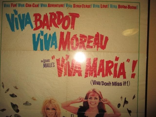 Viva Maria! ポスター 1965年 (Brigitte Bardot)