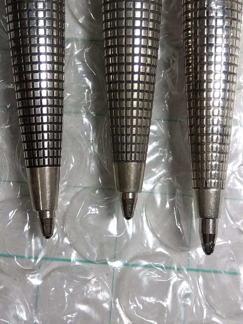 【Sterling Silver製２本】Parker 万年筆とボールペンのセット
