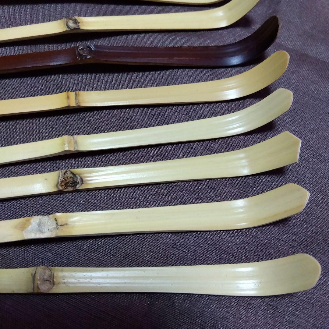 茶道具 裏千家流 歴代茶杓 15本揃 共筒 紙箱