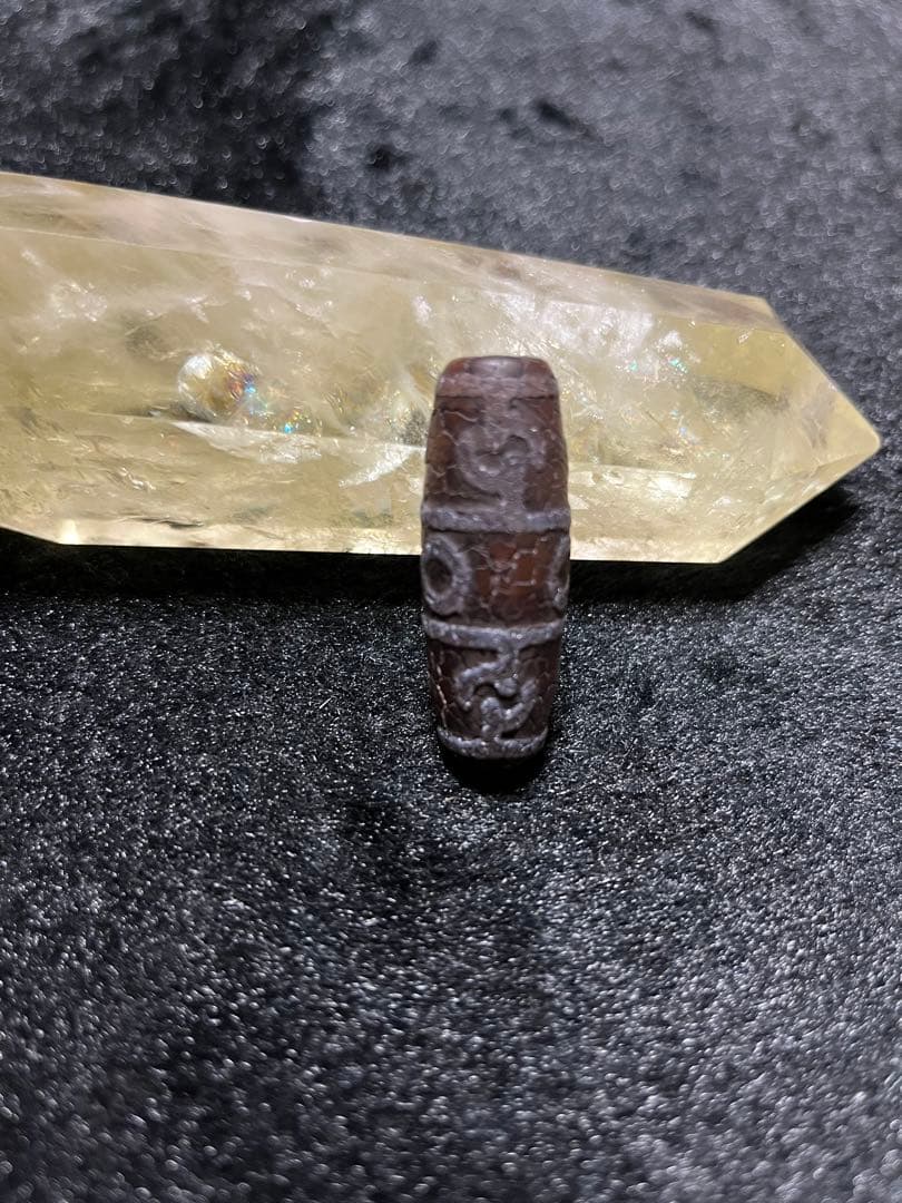 開光済☆ 火供養蓮師法器天珠