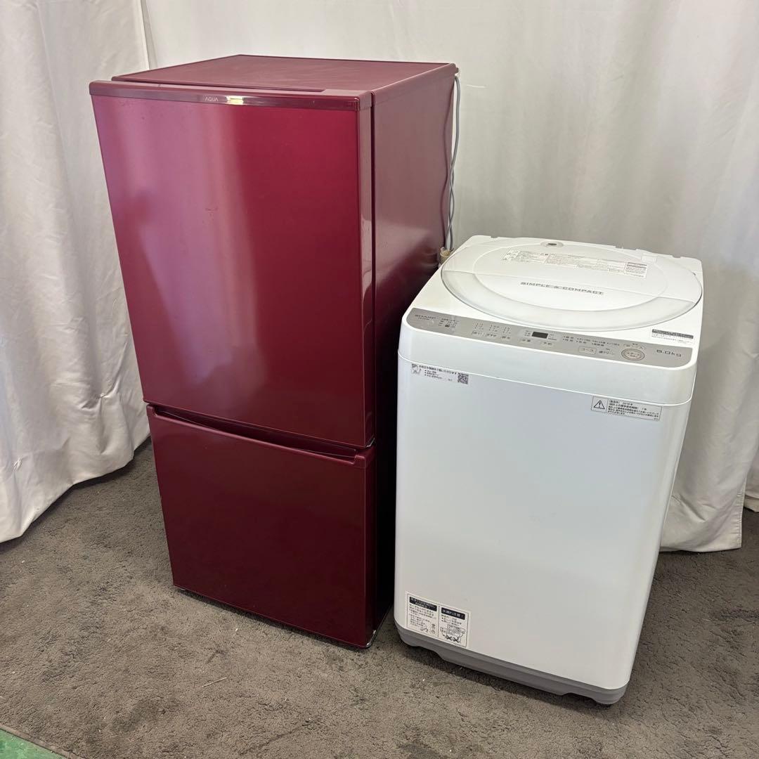 ★191　冷蔵庫　洗濯機　シャープ　一人暮らし　家電セット　安い　綺麗　設置無料