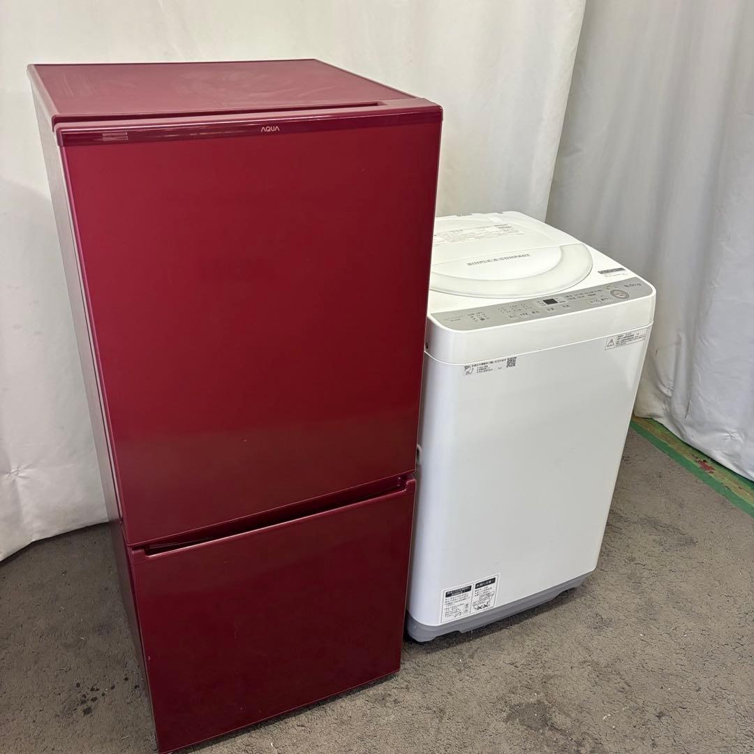 ★191　冷蔵庫　洗濯機　シャープ　一人暮らし　家電セット　安い　綺麗　設置無料