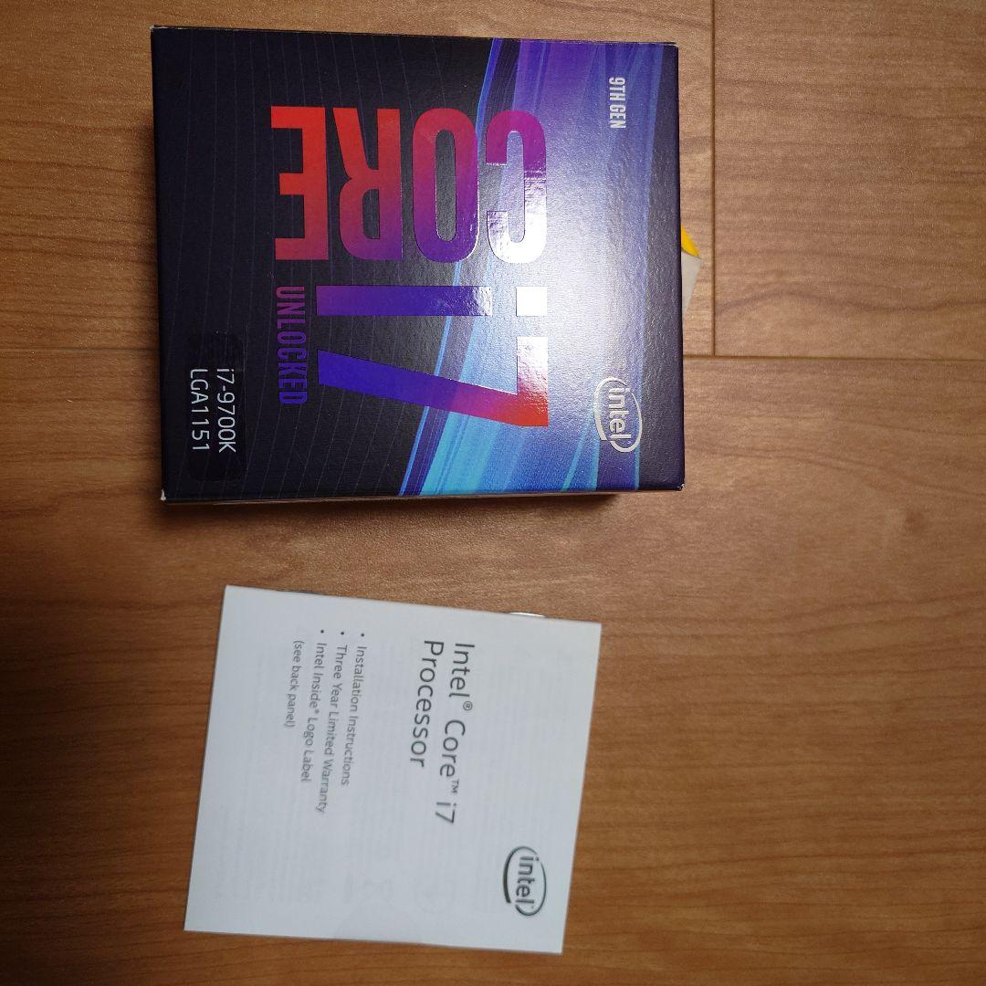 i7 9700K 動作品