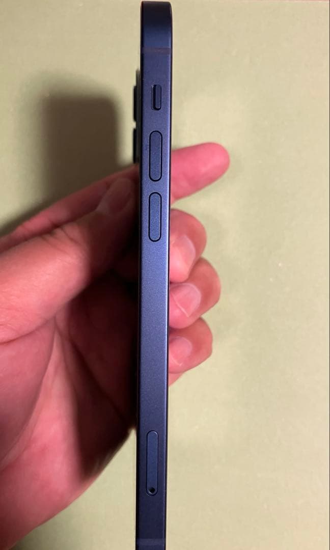 美品 iPhone 12 64G ブルー バッテリー 100% SIMフリー