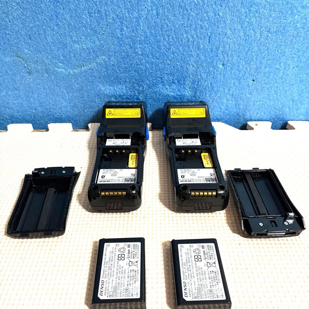 中古動作品DENSO ハンディターミナル BHT-1361QWB-CE 2式
