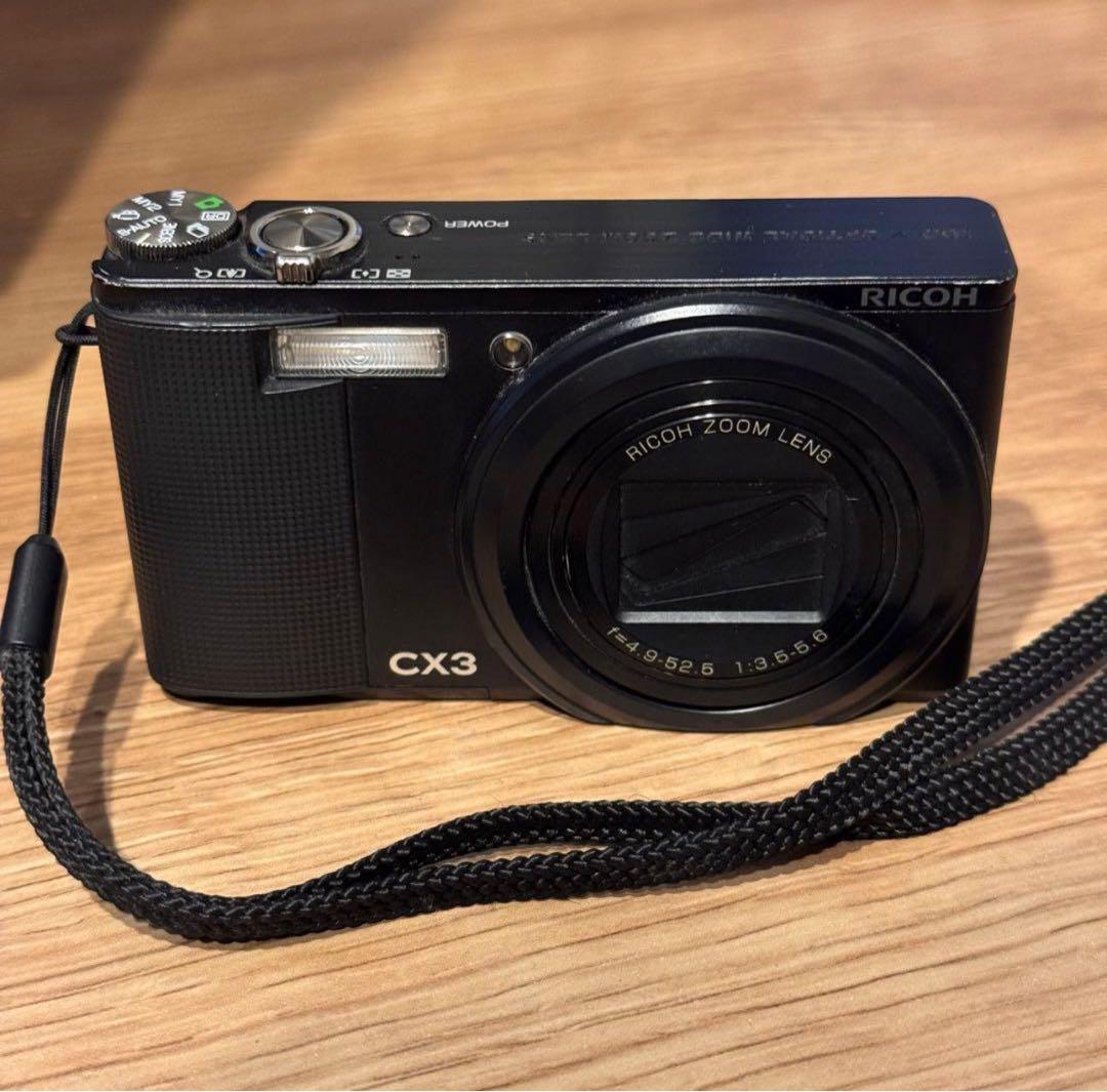 RICOH CX3 美品 箱付き 動作確認済み 人気コンデジ