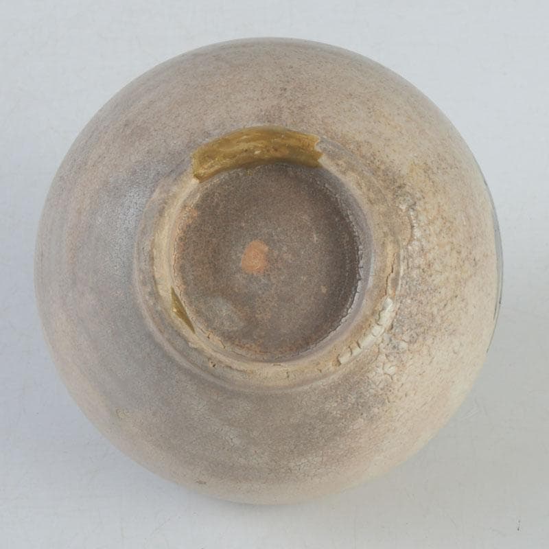 伊万里焼　古伊万里　染付　花草文　油壷　小壷　V　9775