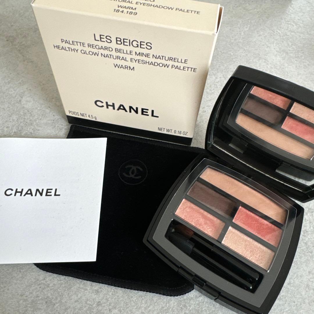 SALE♦️CHANEL LES BEIGES アイシャドウパレット ウォーム