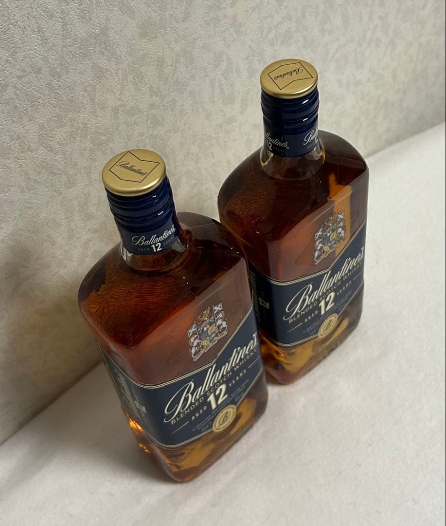 Ballantine's 12年 ブレンデッドスコッチウイスキー 2本セット