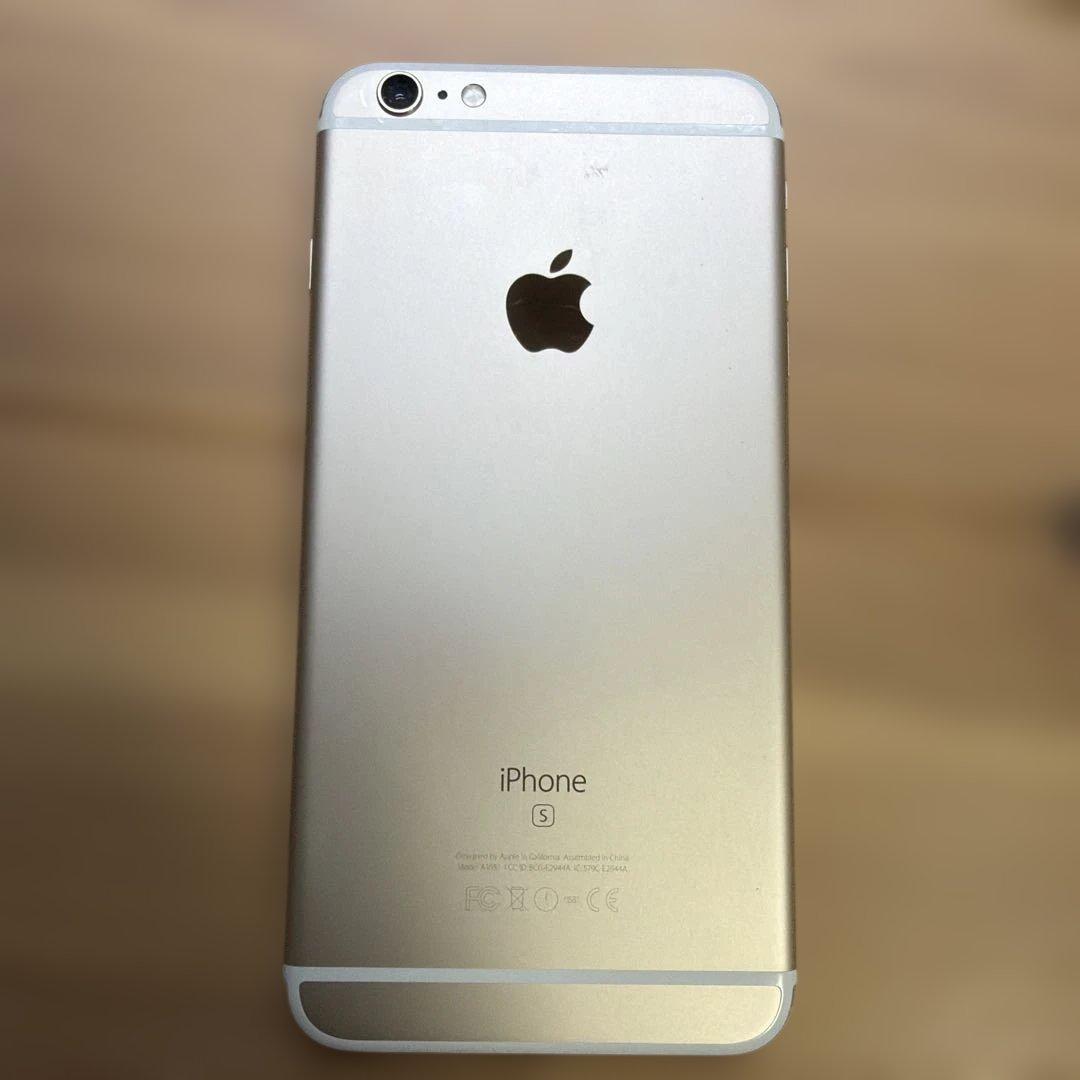 iPhone6s plus 128GB ゴールドMKUF2J/Aバッテリー79%