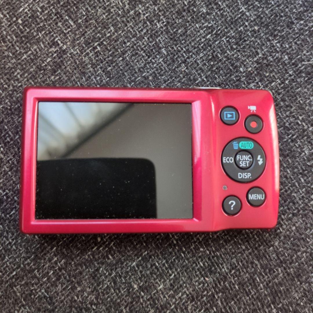 【付属品完備】Canon IXY150 レッド デジタルカメラ