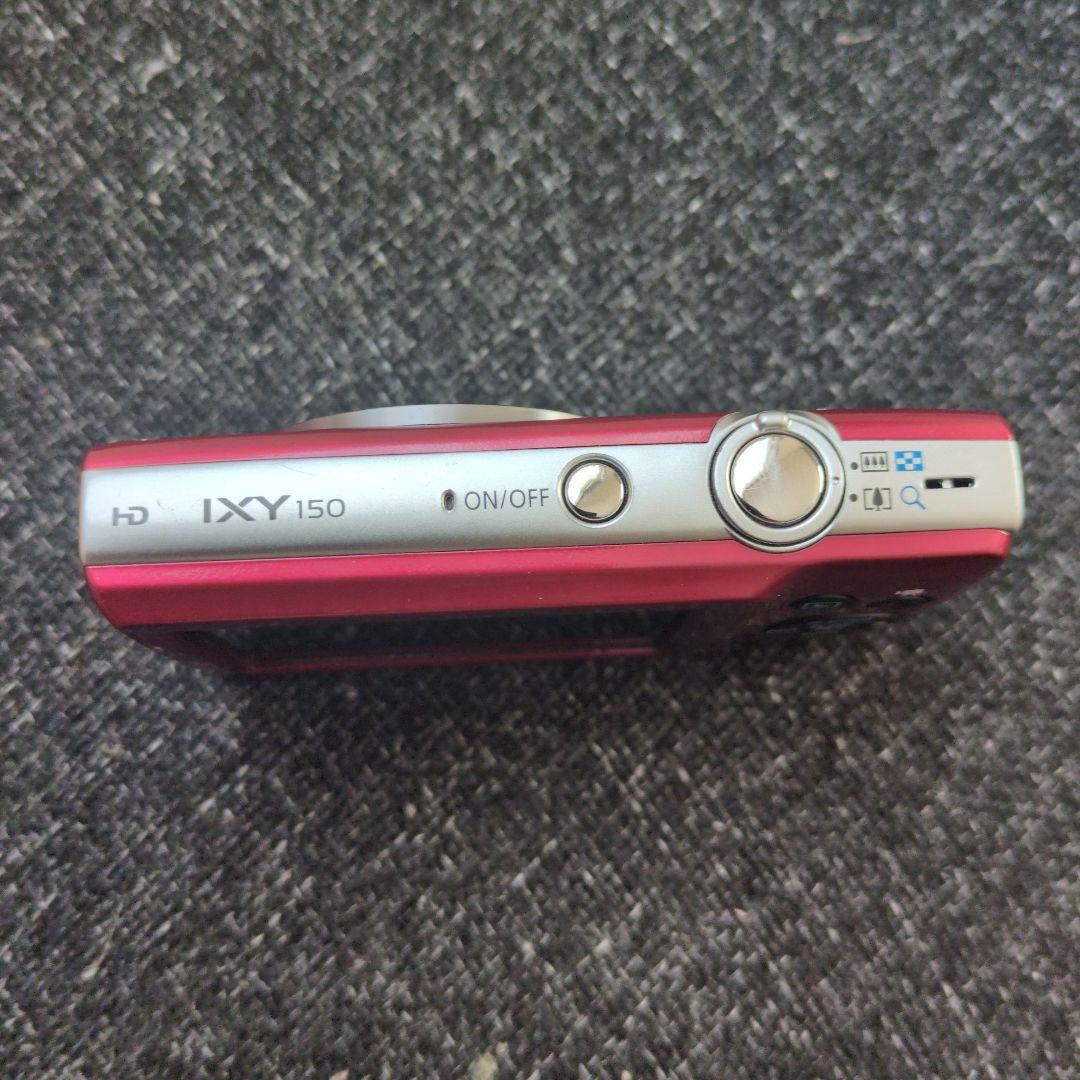 【付属品完備】Canon IXY150 レッド デジタルカメラ