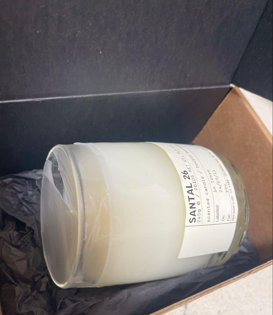 【新品未使用】LE LABO SANTAL サンタル 26 キャンドル 245g