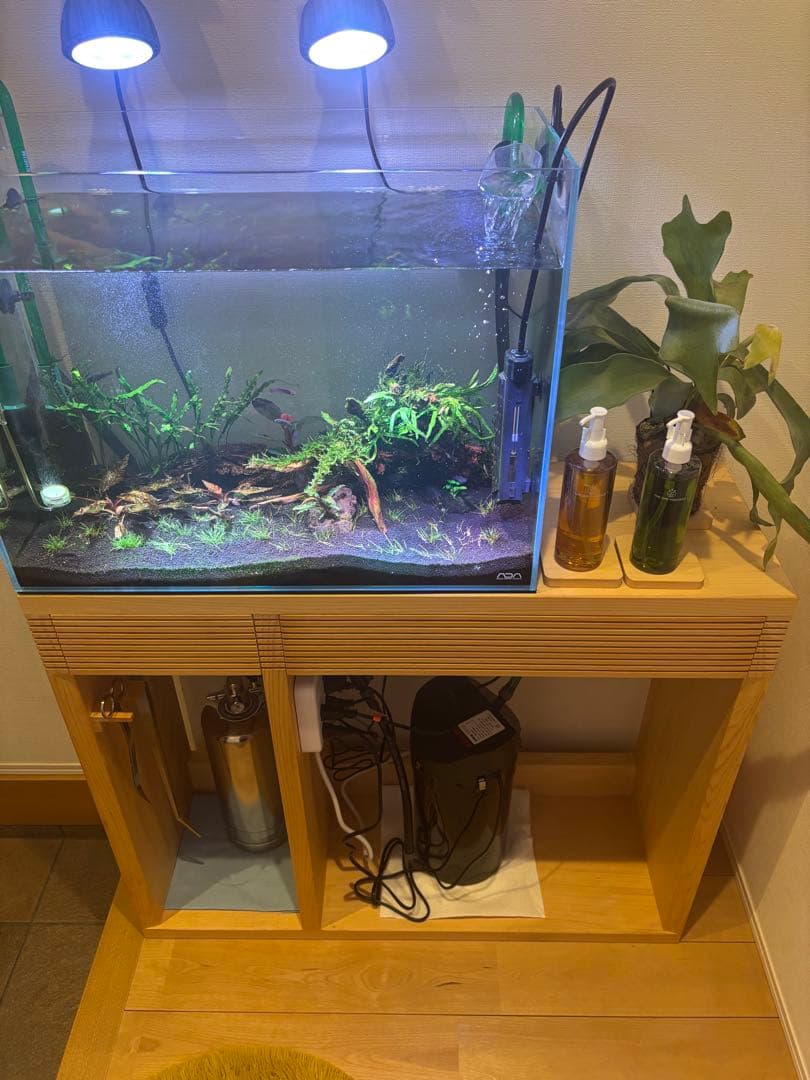 オーダー試作　木製水槽台
