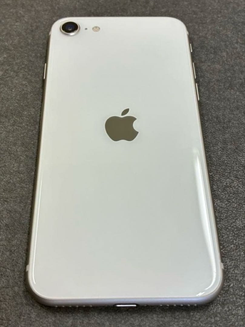 美品 iPhone SE3ホワイト本体＋箱