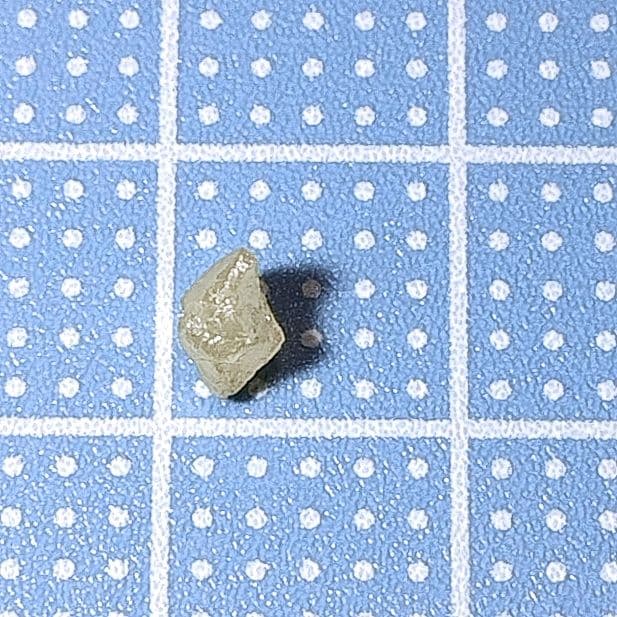 0.50ct 天然 イエローダイヤモンド ダイアモンド 原石 ルース ケース付き
