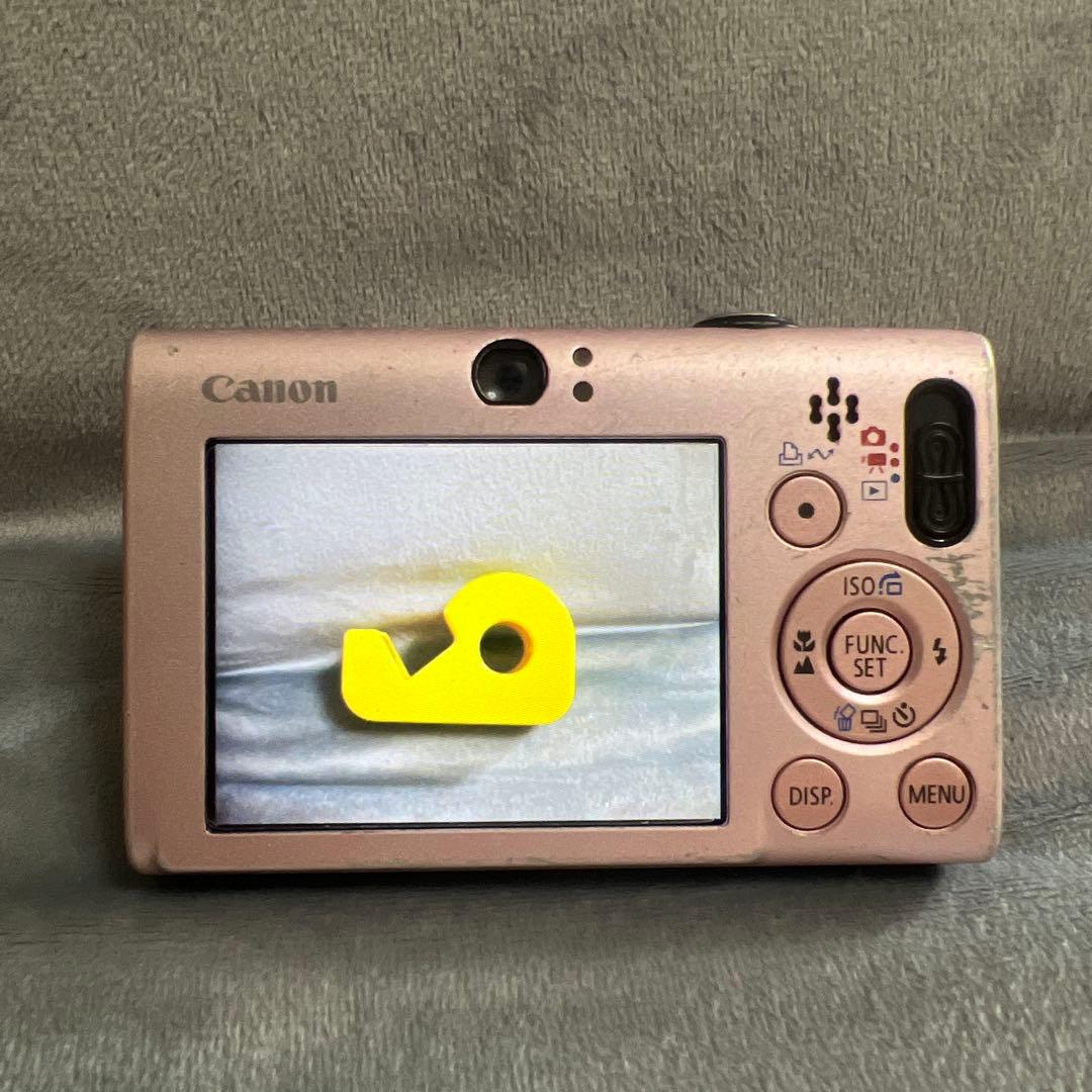 Canon IXY DIGITAL 20ISピンク バッテリーチャージャー付き