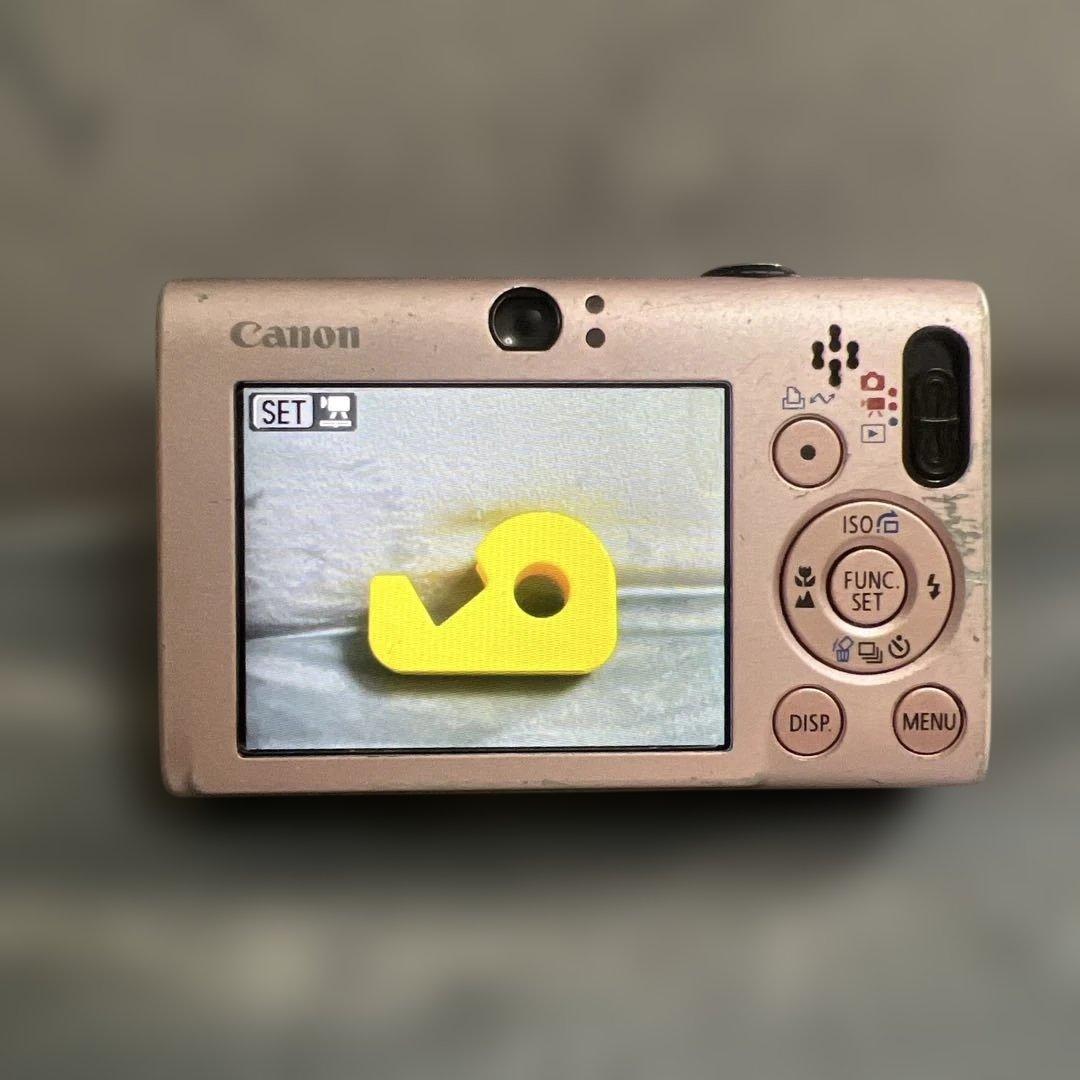 Canon IXY DIGITAL 20ISピンク バッテリーチャージャー付き