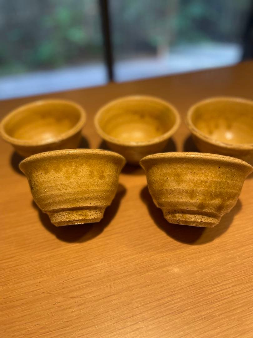 未使用 黄瀬戸 小鉢 5セット