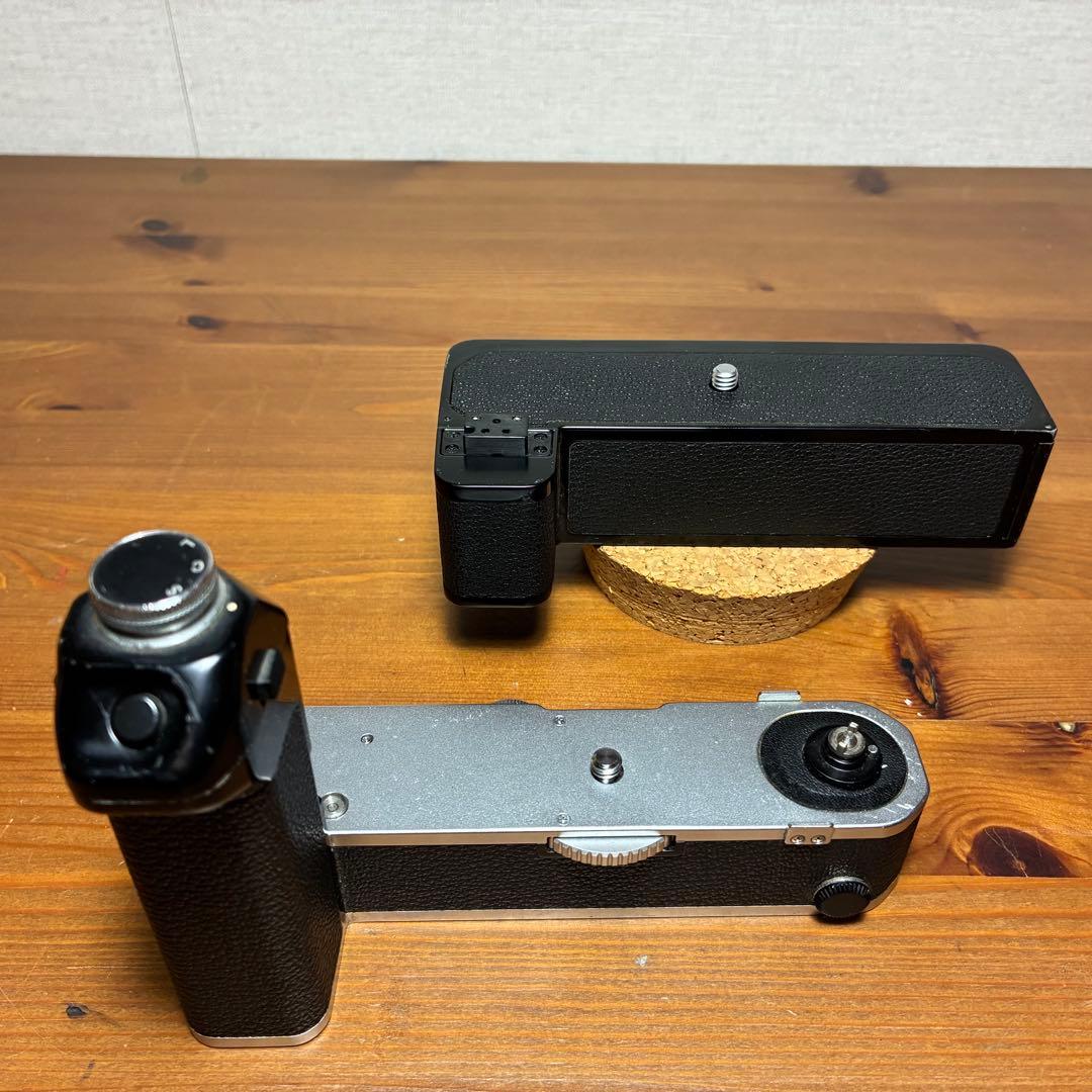【ジャンク】Nikon F2用モータードライブ　MD-2+MB-1