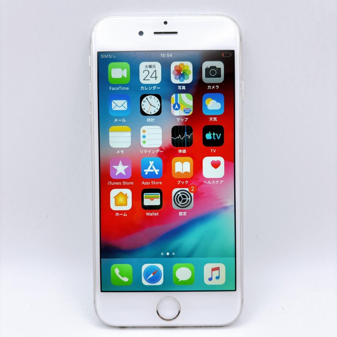【美品】iPhone6 16GB MG482J/A シルバー