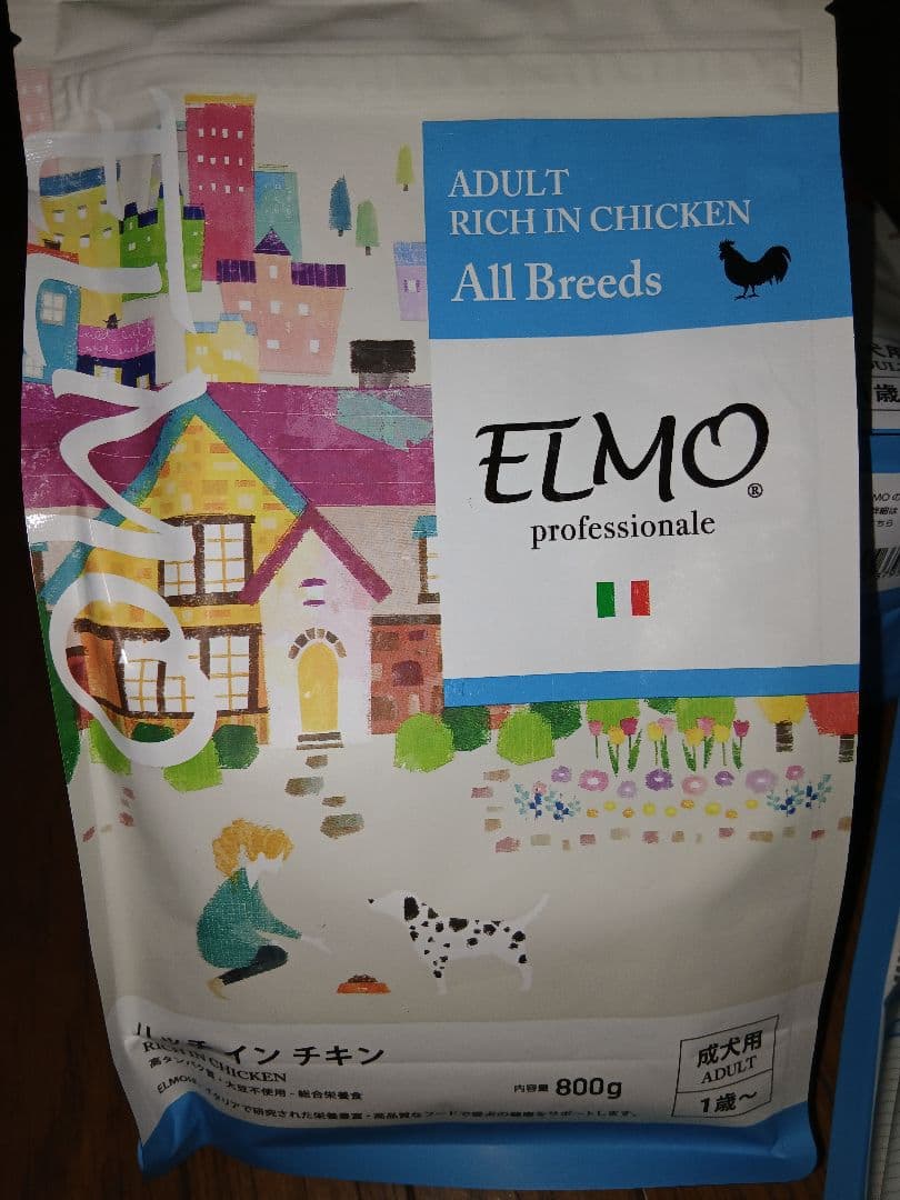 ELMO エルモドッグフード　リッチインチキン　成犬用　総合栄養食
