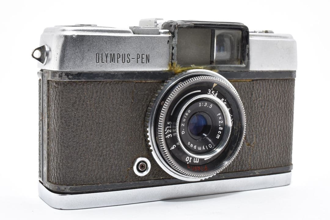 ☆貴重☆ OLYMPUS オリンパス 初代 PEN 三光 ペン フィルムカメラ