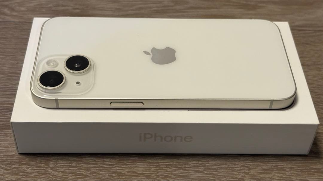 iPhone14 128G SIMフリー スターライト