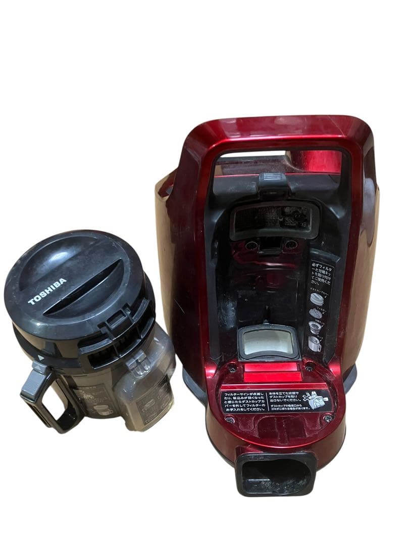 TOSHIBA 東芝　サイクロン掃除機 VC-C3 (R) 14年製　保証付き