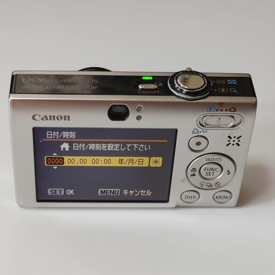 【動作確認済】Canon IXY DIGITAL 25 IS デジタルカメラ