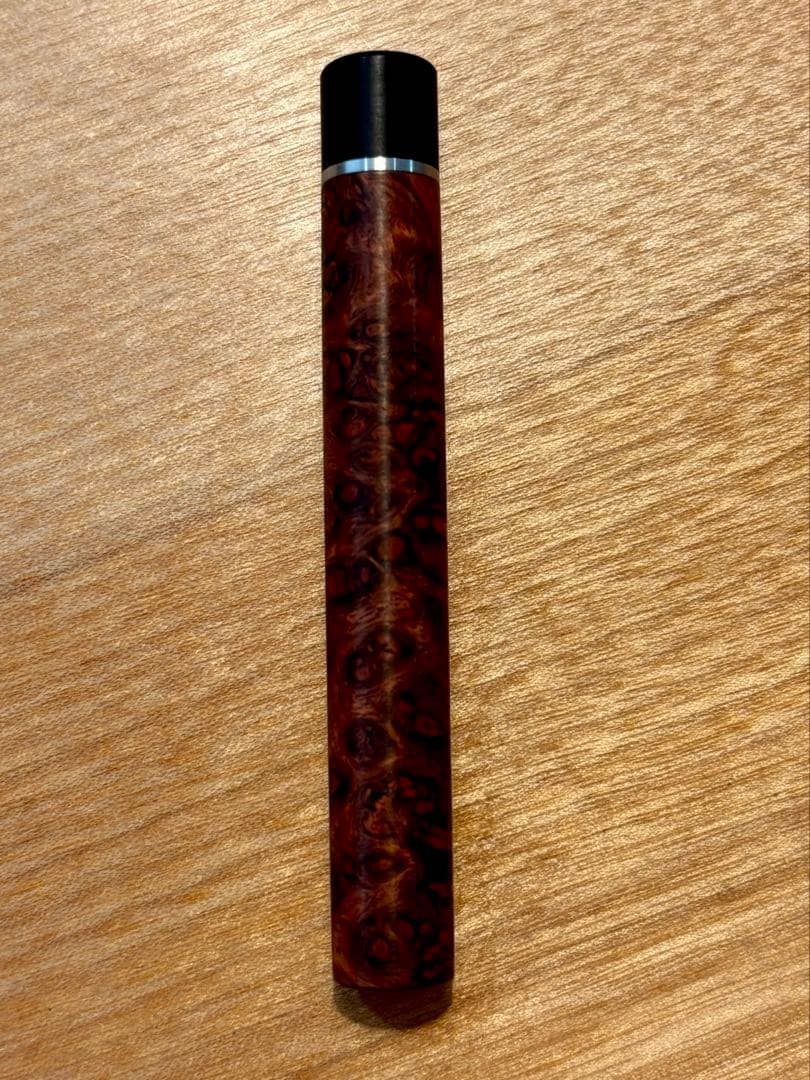 工房楔　花梨こぶ杢　芯ケース　新品未使用