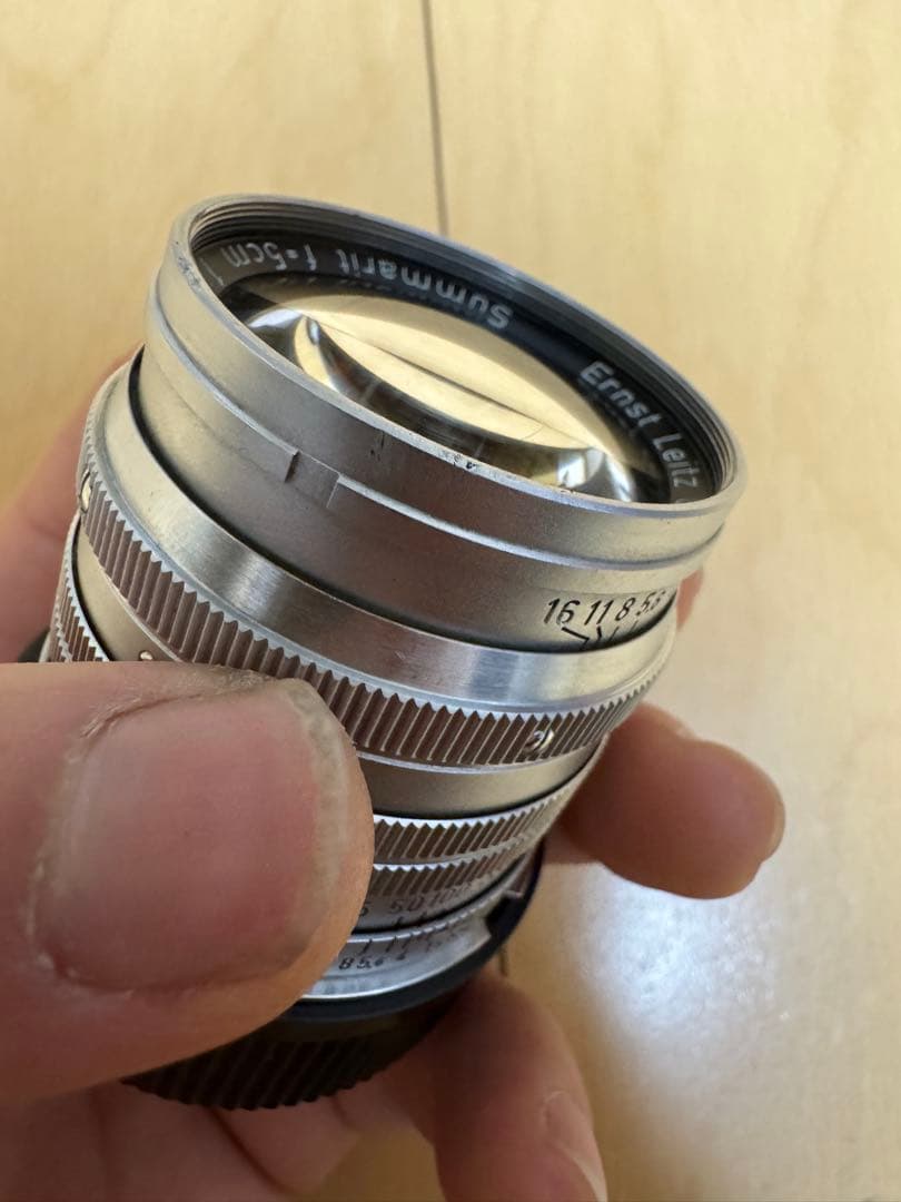 leicaズマリットF1.5 レンズフィルターx2アダプター付き早い者勝ち