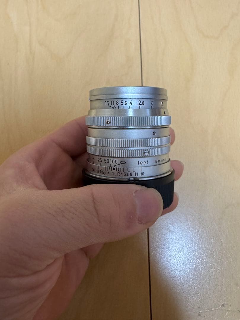 leicaズマリットF1.5 レンズフィルターx2アダプター付き早い者勝ち