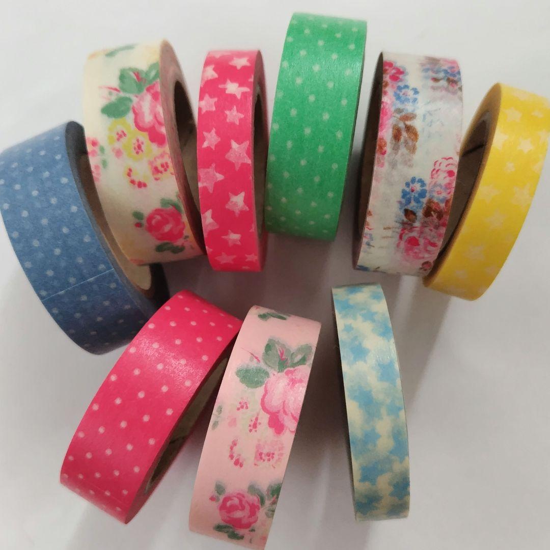 キャスキッドソン マスキングテープ 9巻セット Cath Kidston