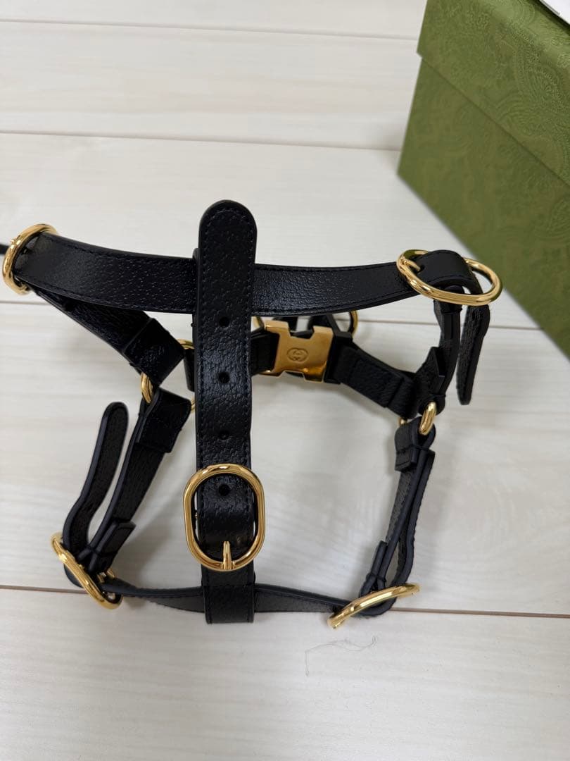 グッチ　未使用　ハーネス　犬用　Sサイズ