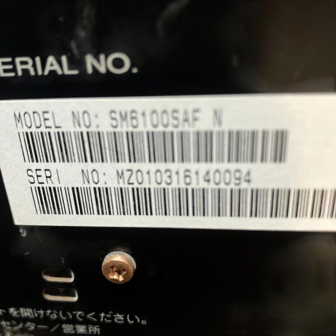 marantz SM6100SA パワーアンプ シルバー