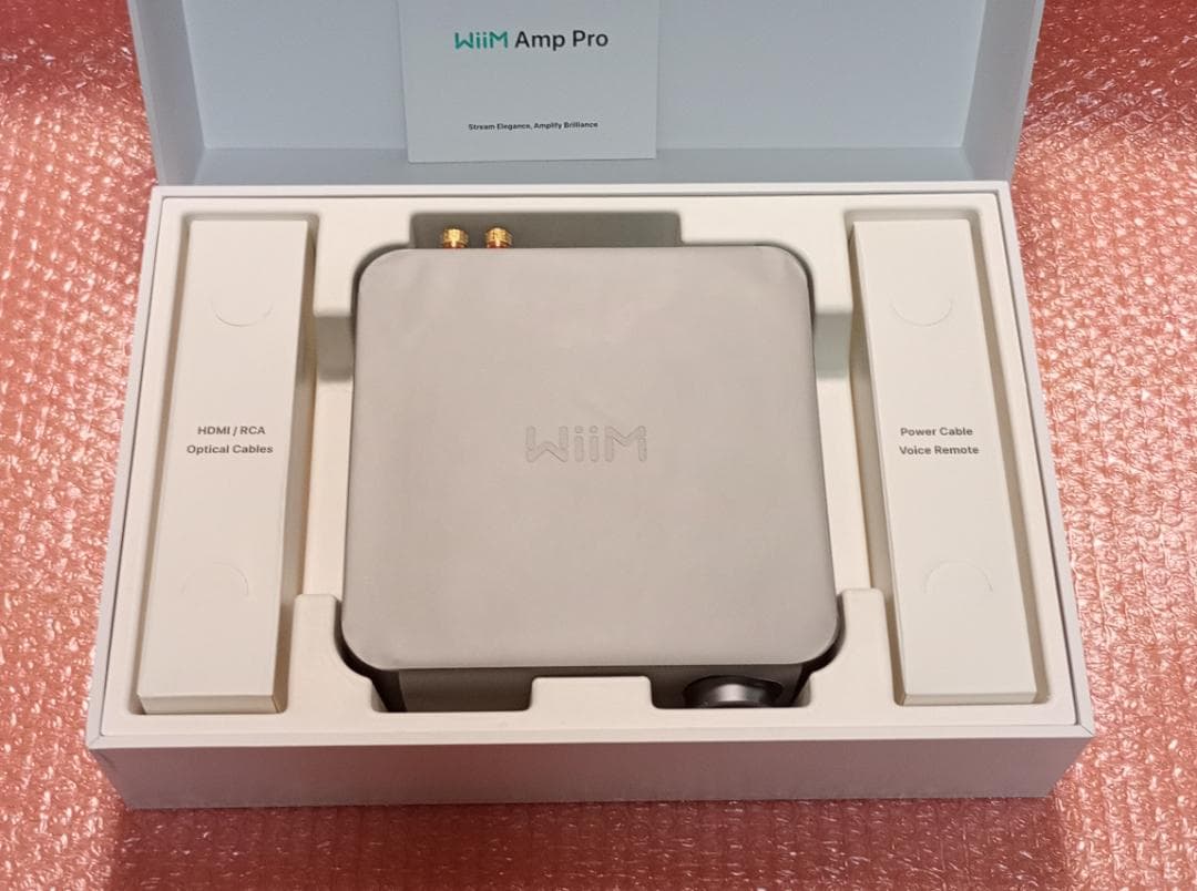 ★【美品】Wiim Amp Pro アンプ内蔵ミュージックストリーマー