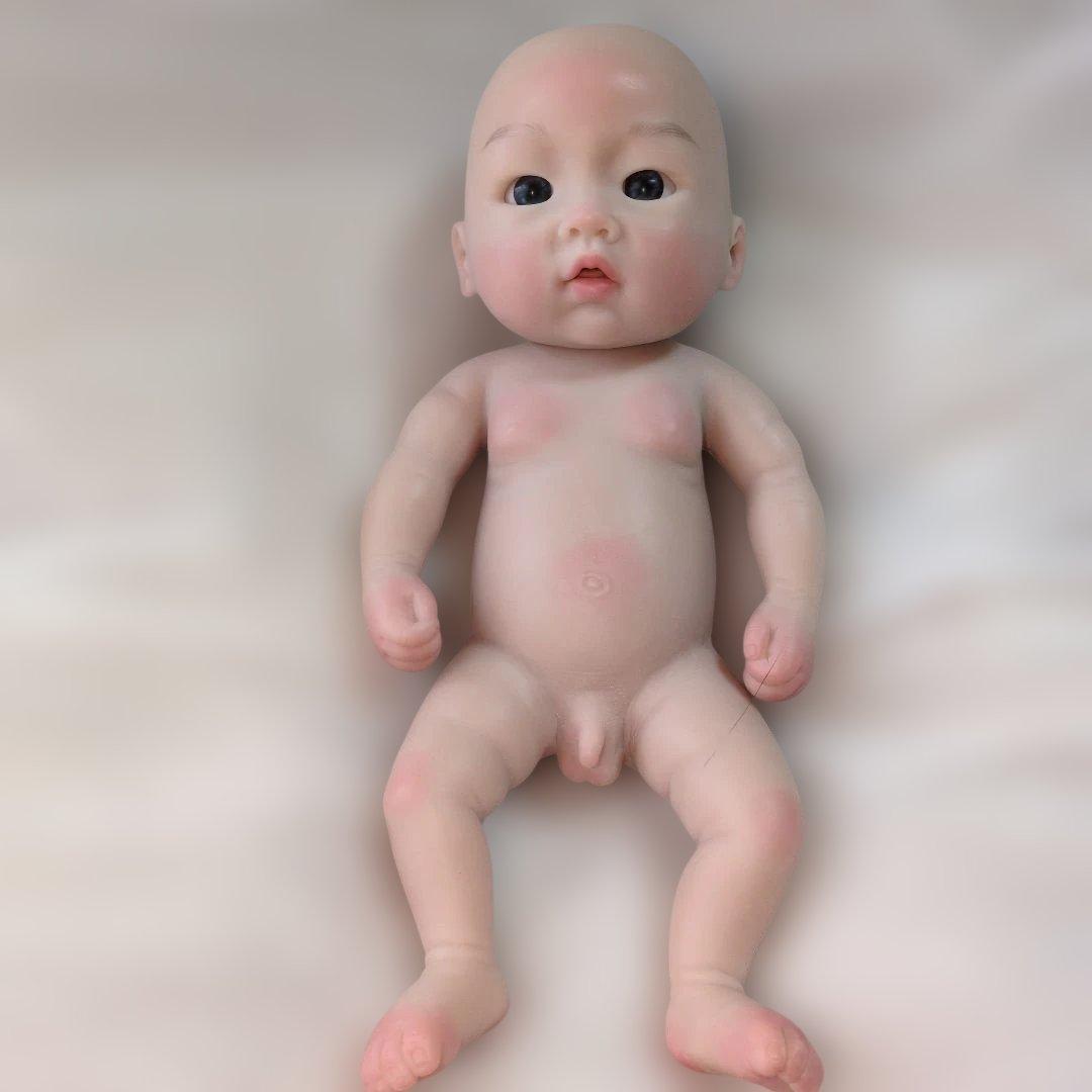 リボンドール☆フルシリコンベビー男の子