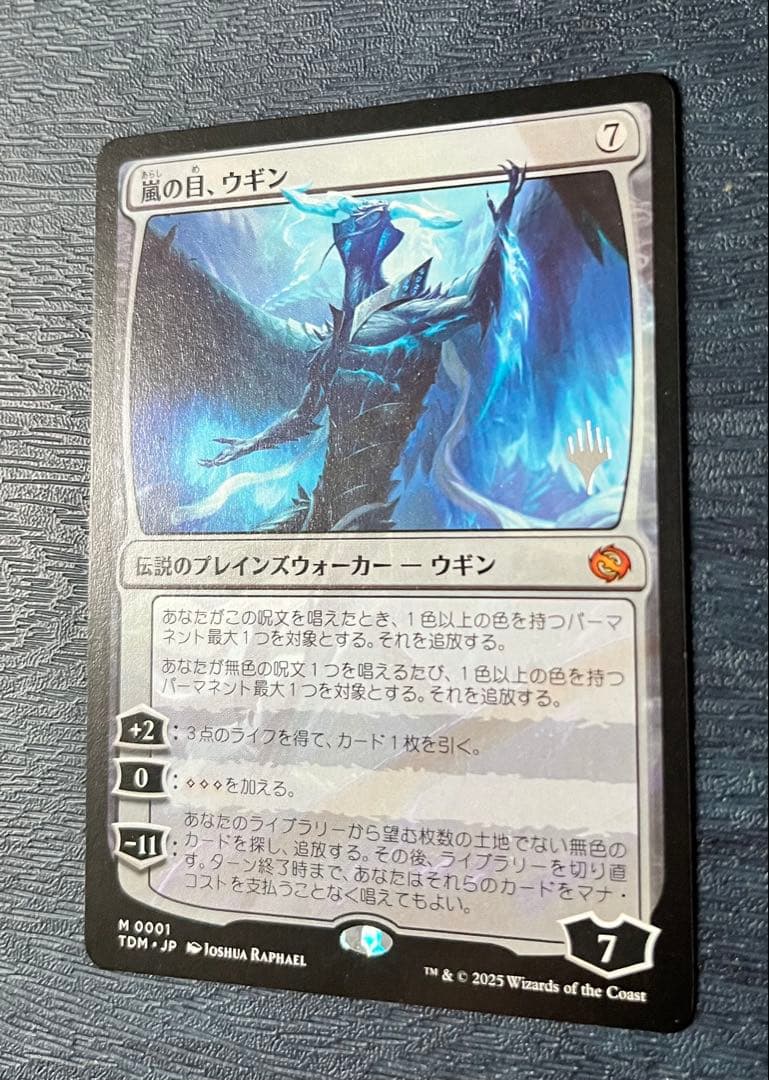 MTG 日本語　 嵐の目、ウギン TDM・JP M0001