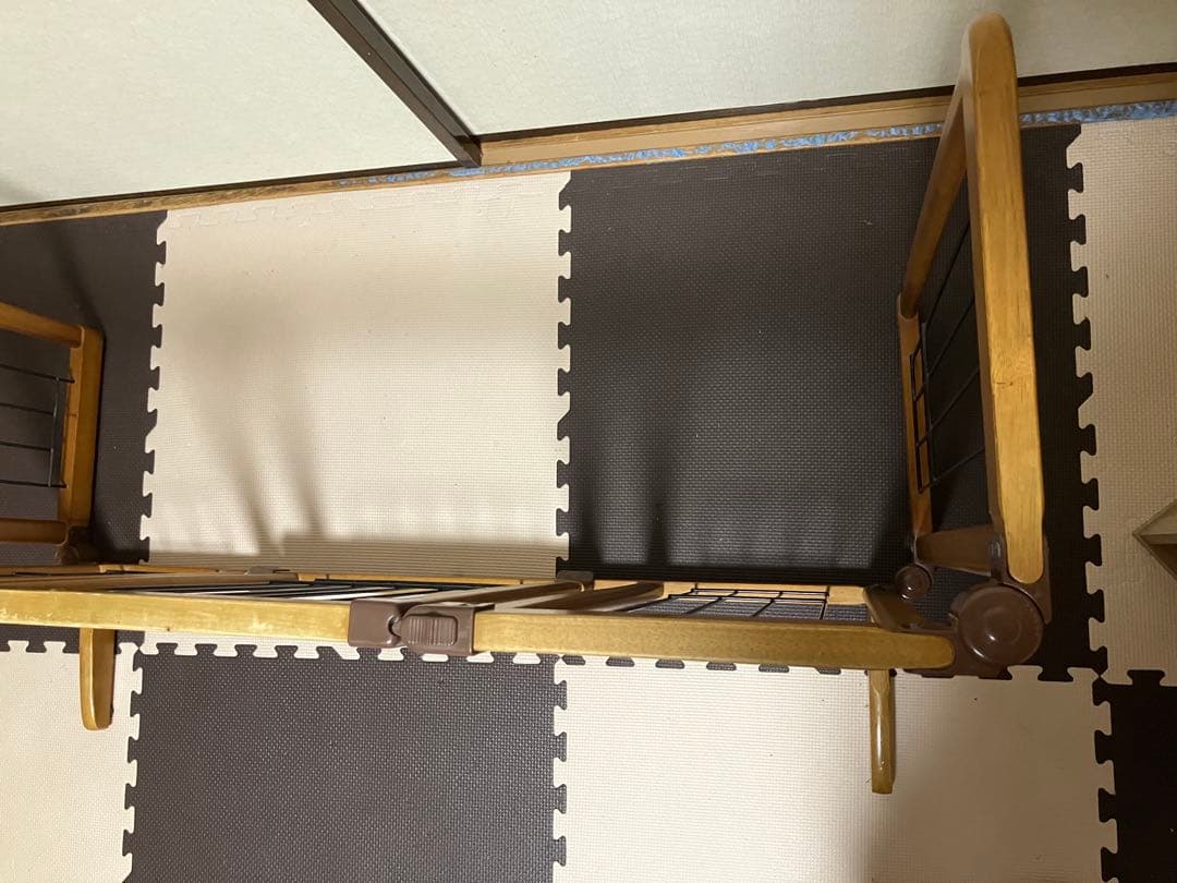 Richell木製おくだけドア付きゲート　Mサイズ リッチェル