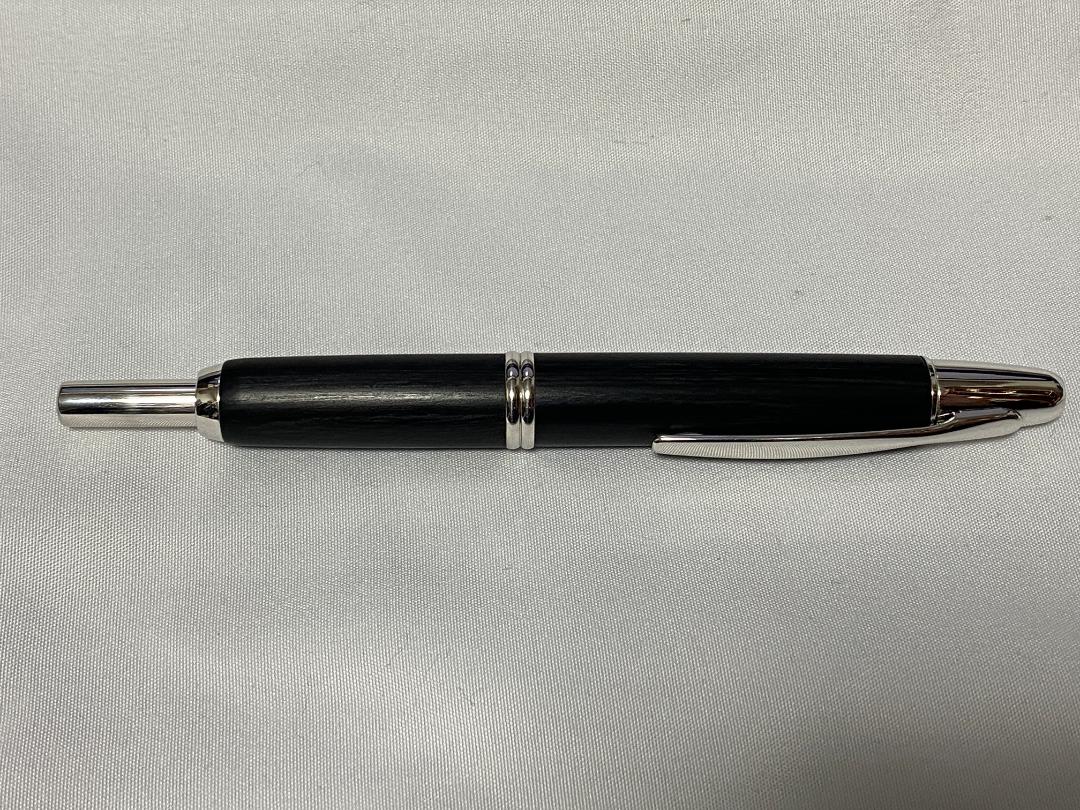 PILOT キャップレス 木軸 ブラック F