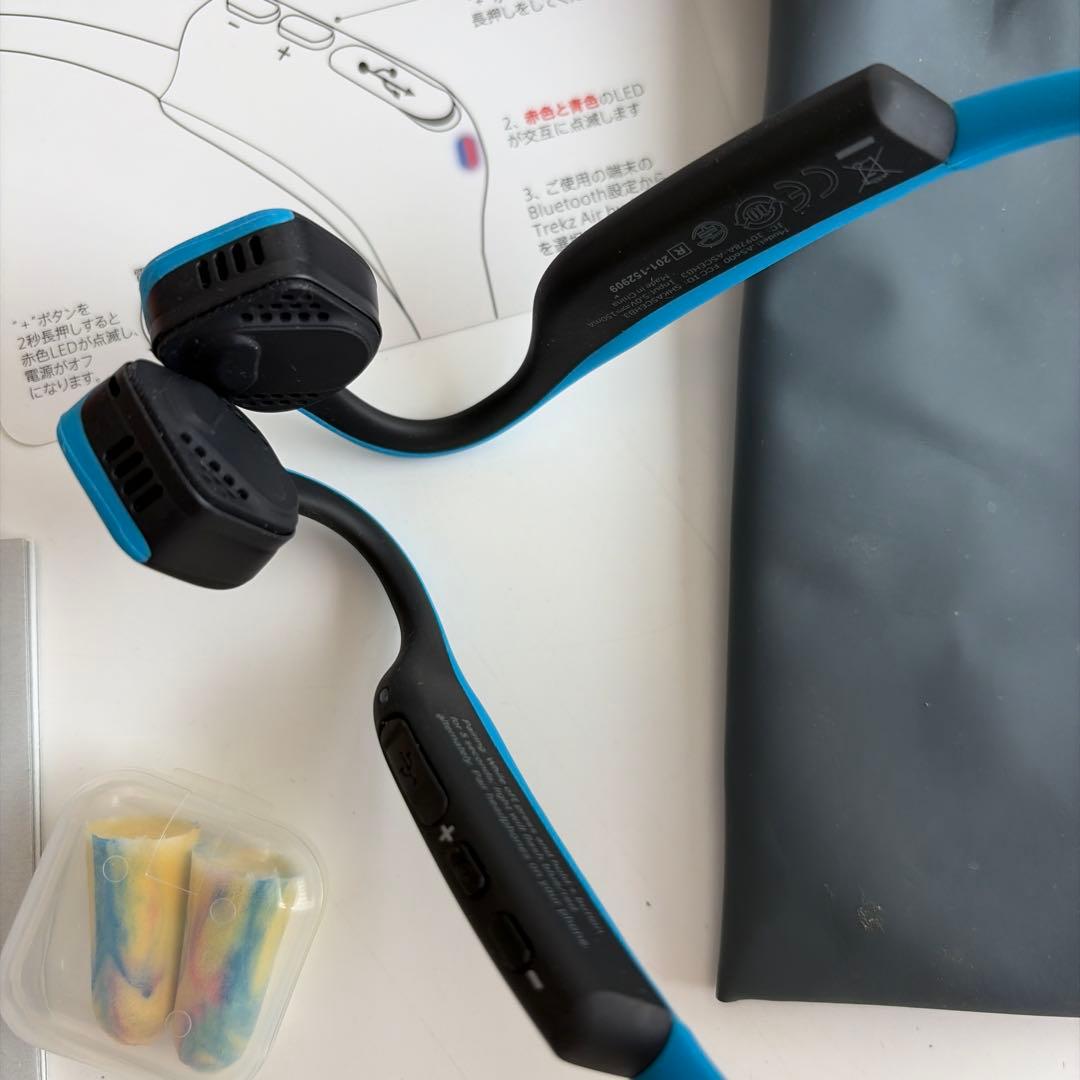 AFTERSHOKZ 骨伝導イヤホン AS600 オーシャンブルーブルー