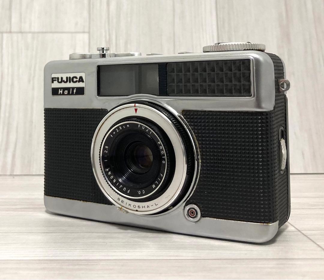 『動作確認済み』 FUJICA Half コンパクトフィルムカメラ