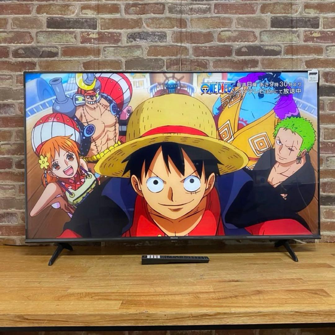 ハイセンス 50V型 4K 液晶テレビ 50G5N 動画アプリ搭載 24年製