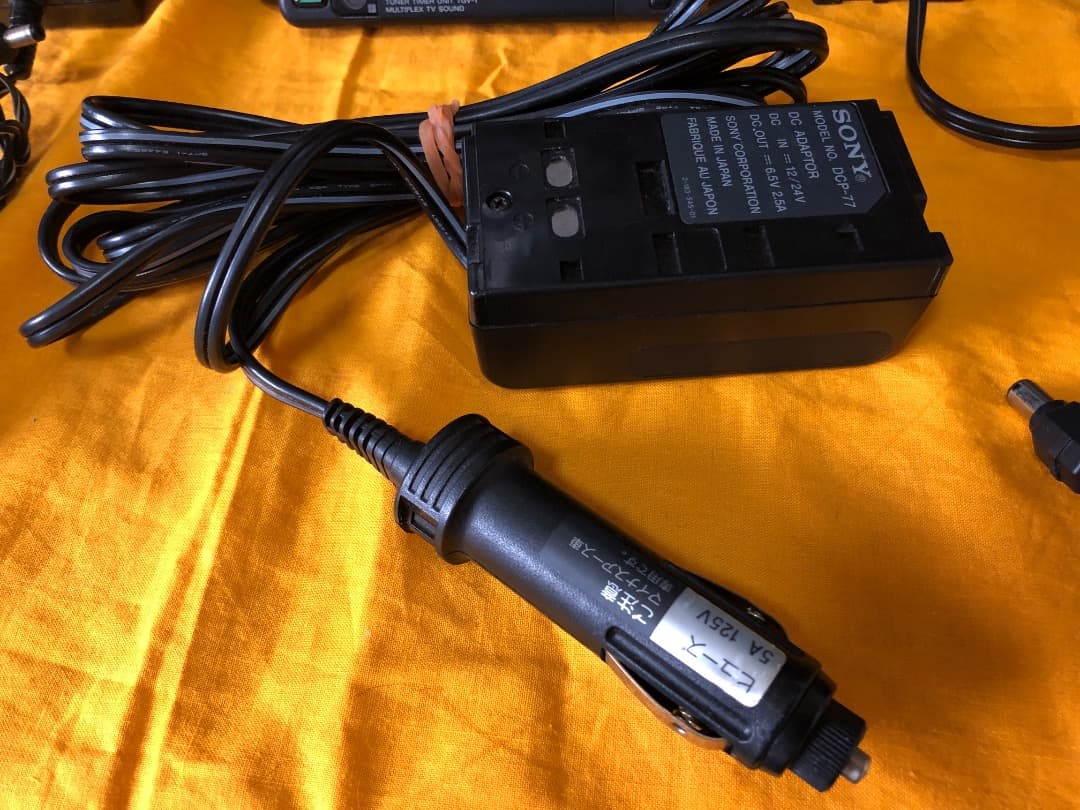 SONY GV-U5 ＋ TGV-1 ビデオウォークマン