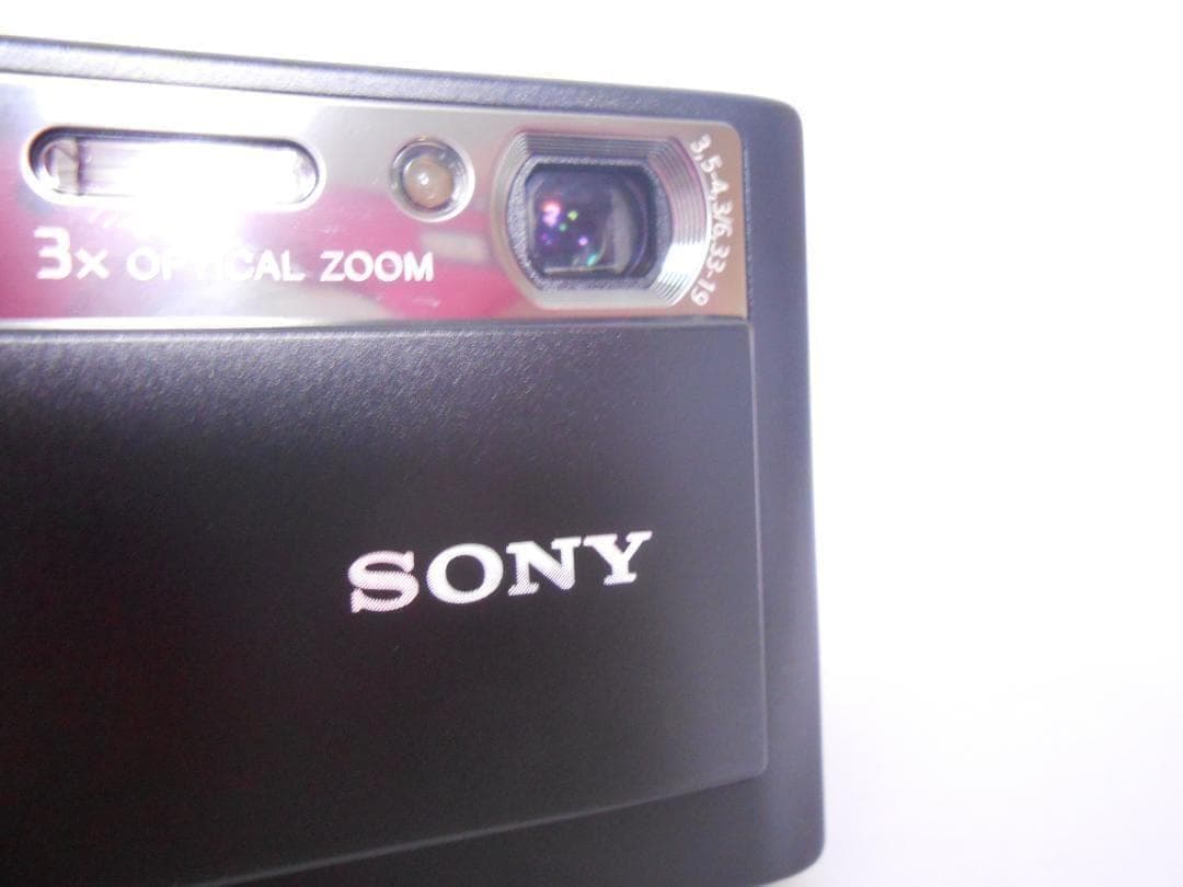 【ほぼ新品・ケース付き】SONY Cyber-shot DSC-T20 ブラック