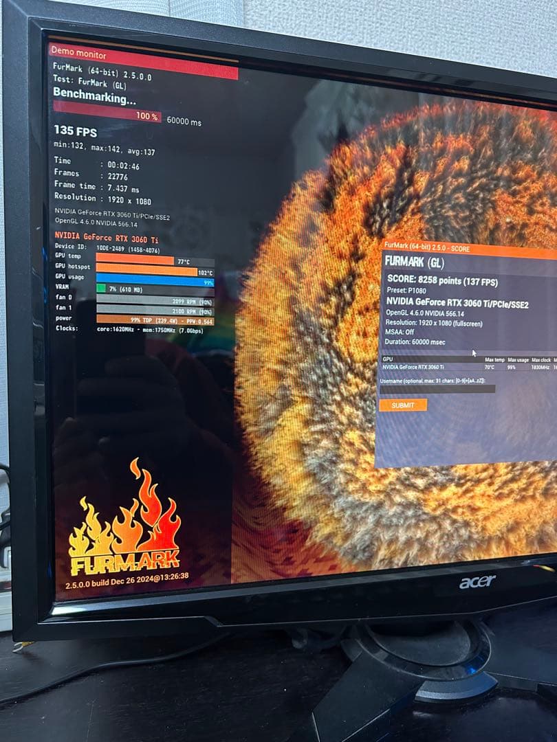 グラフィックボード・グラボ・ビデオカード Rtx 3060Ti Aorus Elite
