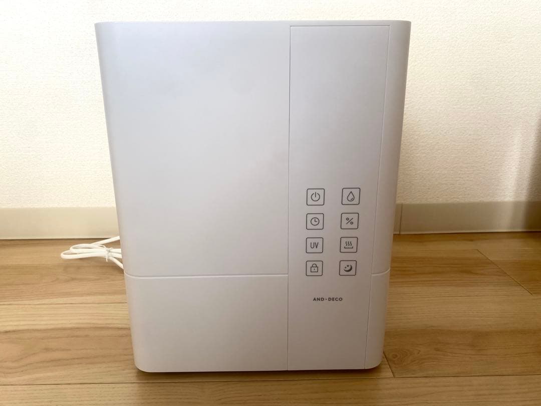 モダンデコ jxh003j UV除菌機能付きハイブリッド加湿器